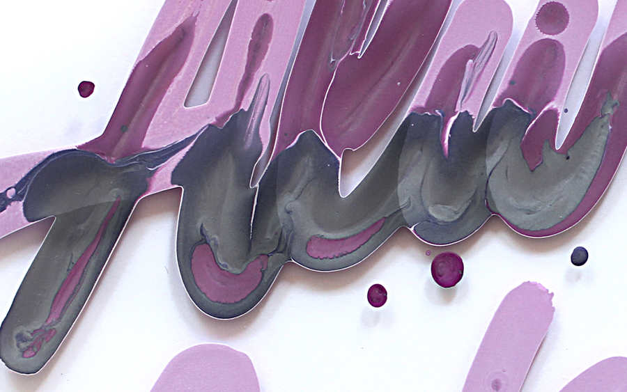 experimentos con lettering
