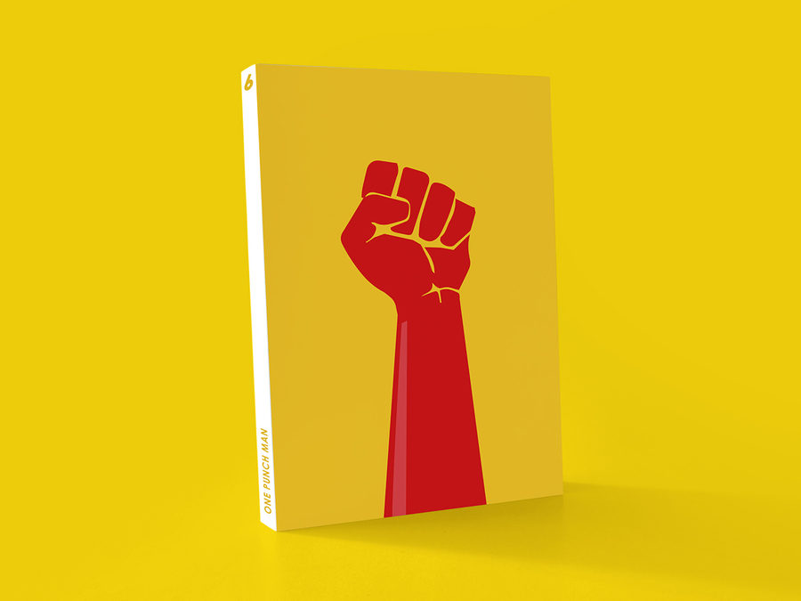 portadas minimalistas revistas manga