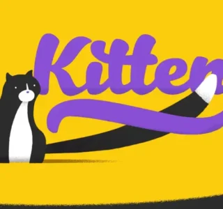 Tipografía de gato gratis
