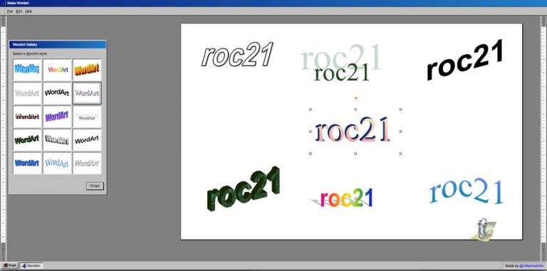 efectos Word Art