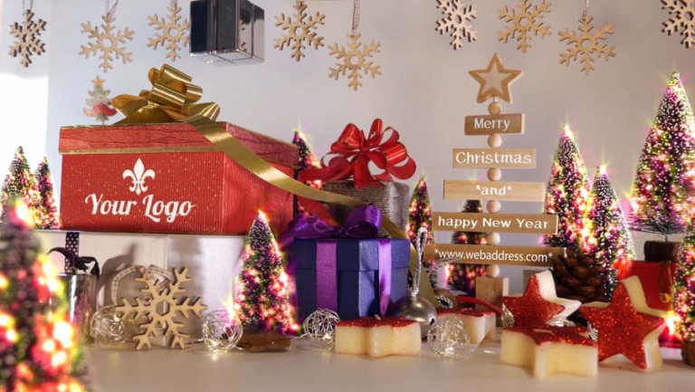 tarjetas de navidad en video