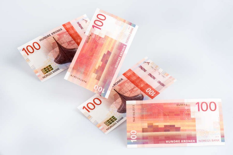 nuevos billetes de Noruega