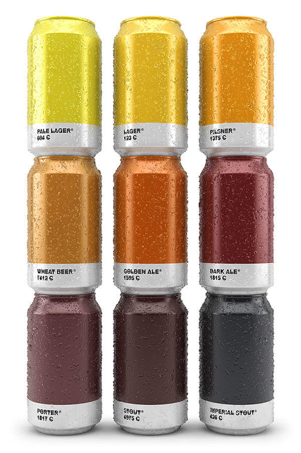 Cerveza PANTONE