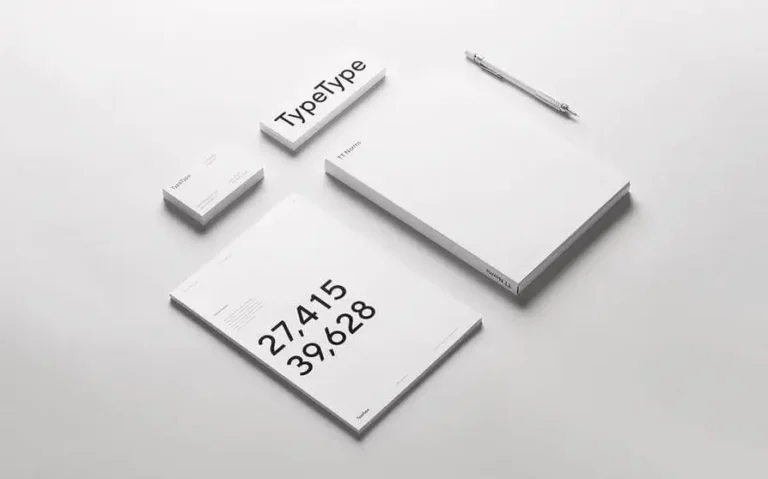 Identidad visual elegante y minimalista