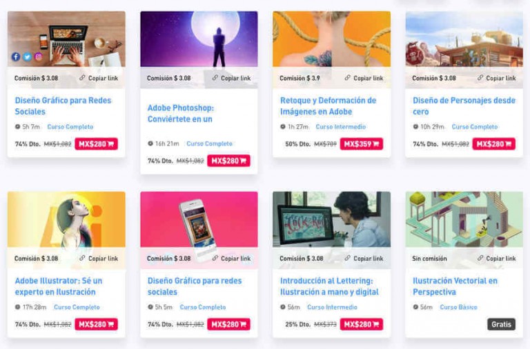 Cursos con descuento en Crehana