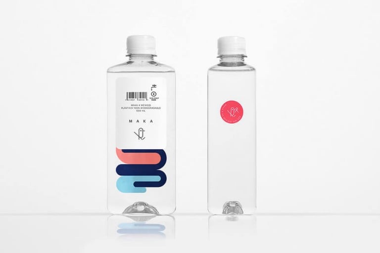 Botellas 100% biodegradables