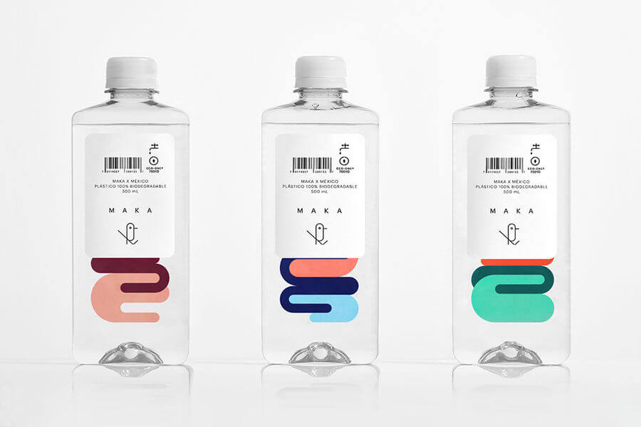 Botellas 100% biodegradables