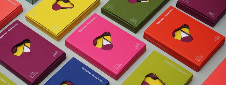 Muestrarios de papel interactivos