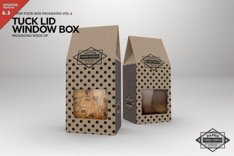 Maquetas de cajas