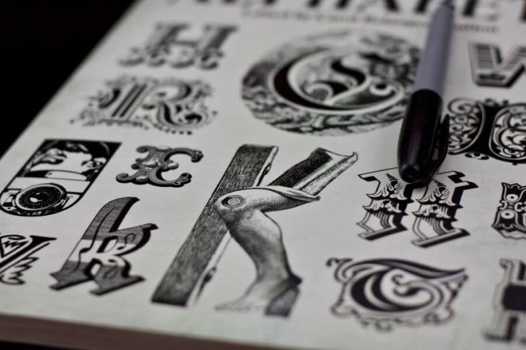 Diseño de logotipos con lettering