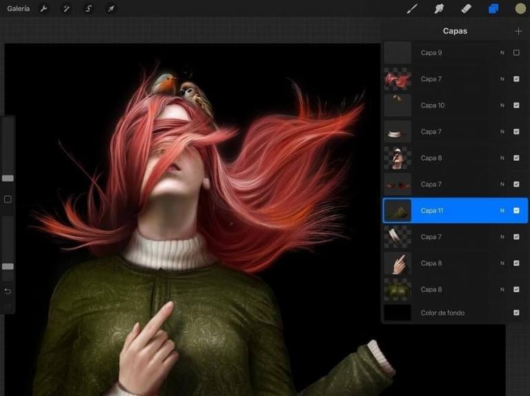 Dibujos realistas con Procreate