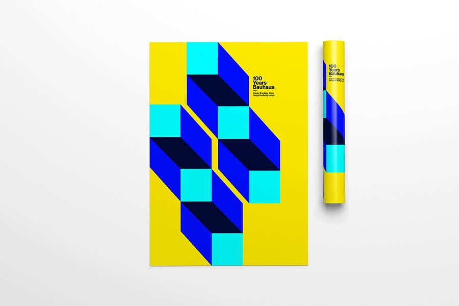 Pósters 100 años de Bauhaus