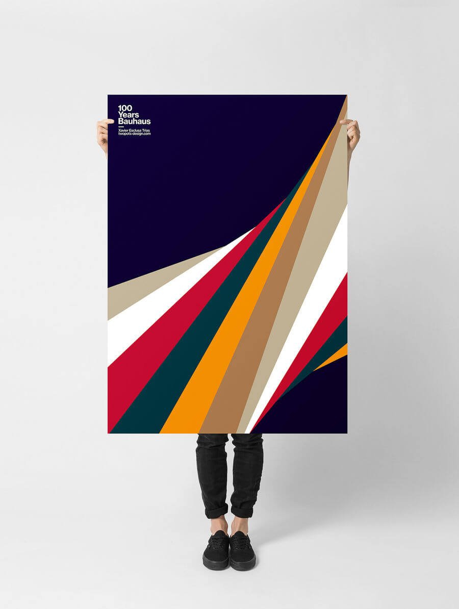 Pósters 100 años de Bauhaus
