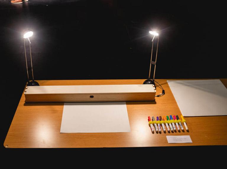 Máquina anti-dibujos