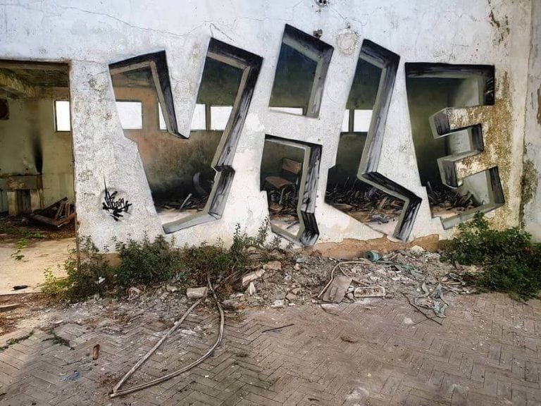 Graffiti transparente