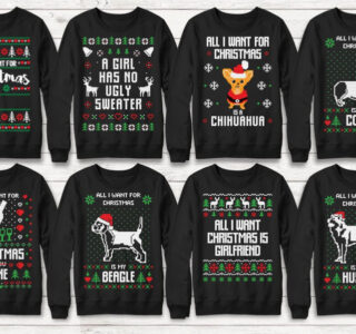 Ugly Christmas Sweater en SVG