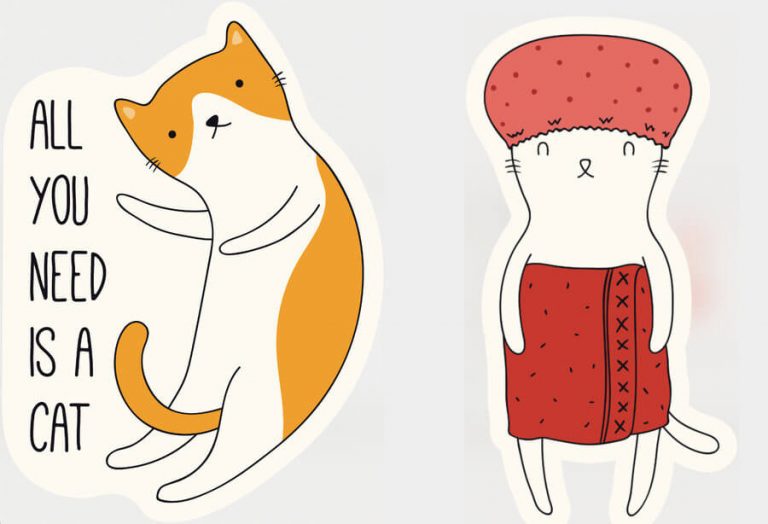 Dibujos de gatos