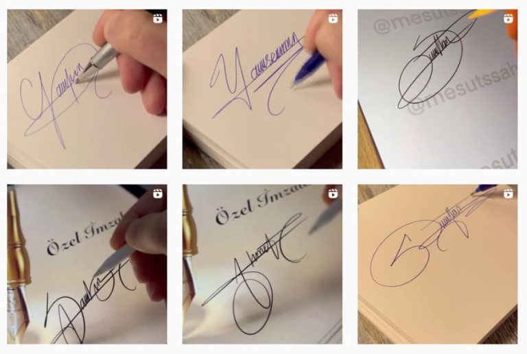 Aprender a hacer firmas bonitas