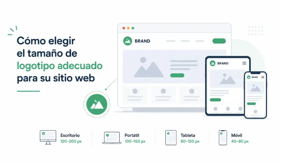 Cómo elegir tamaño de logo