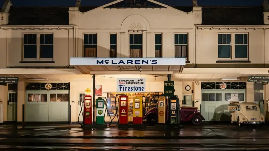 Estación de servicio de Bruce McLaren
