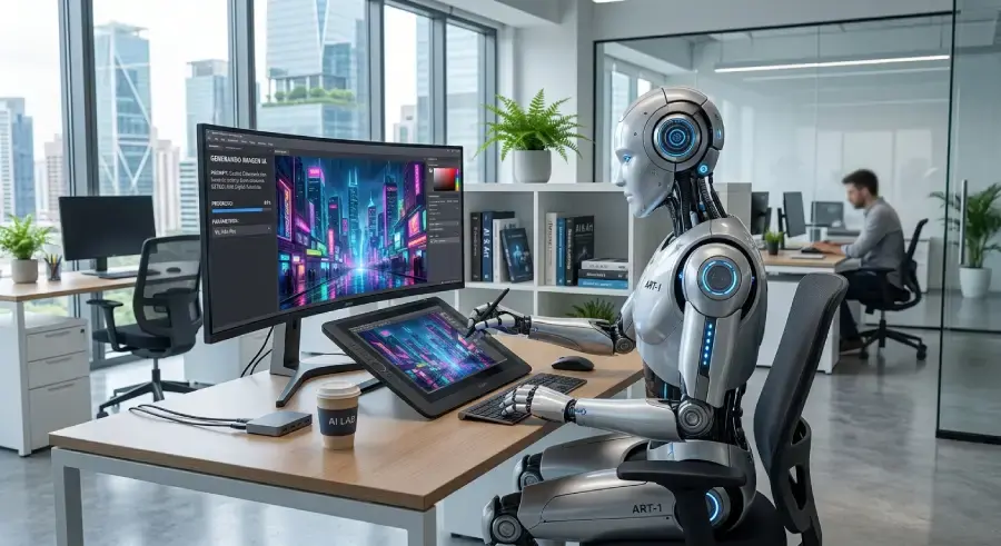IA generador de imágenes gratis en Gemini